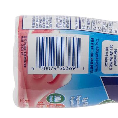 PediaSure® Grow & Gain with Fiber Strawberry Pediatric Oral Supplement, 8 oz. Bottle, 1 Pack of 6 () - Img 5