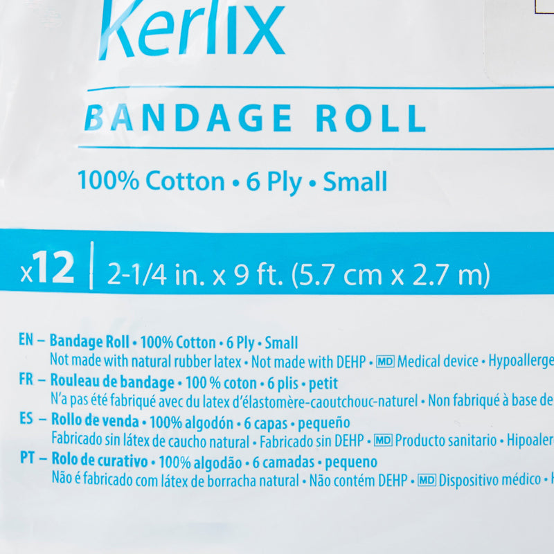 Kerlix™ NonSterile Fluff Bandage Roll, 2-1/4 Inch x 3 Yard, 1 Bag of 12 (General Wound Care) - Img 4