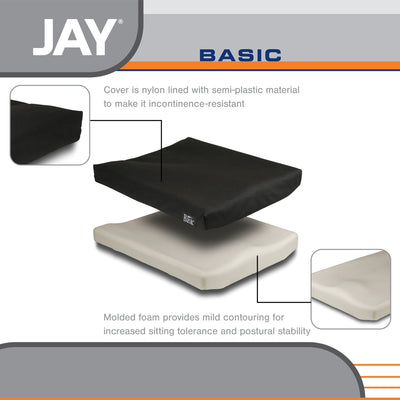 Jay® Basic Seat Cushion, 1 Each (Chair Pads) - Img 8