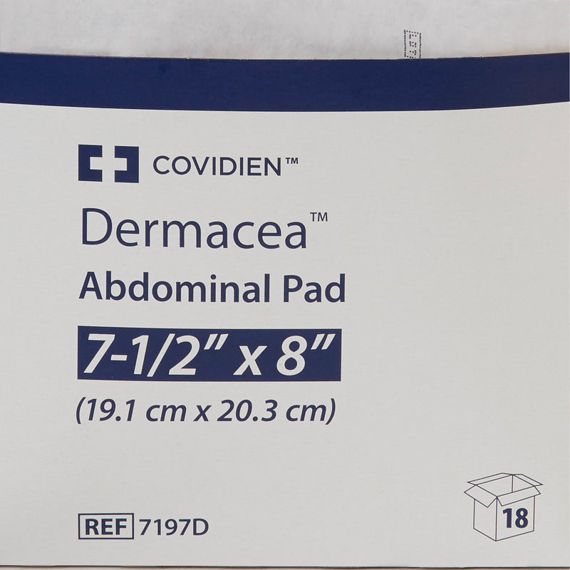 Dermacea™ Sterile Abdominal Pad, 7-1/2 x 8 Inch, 1 Each (General Wound Care) - Img 4