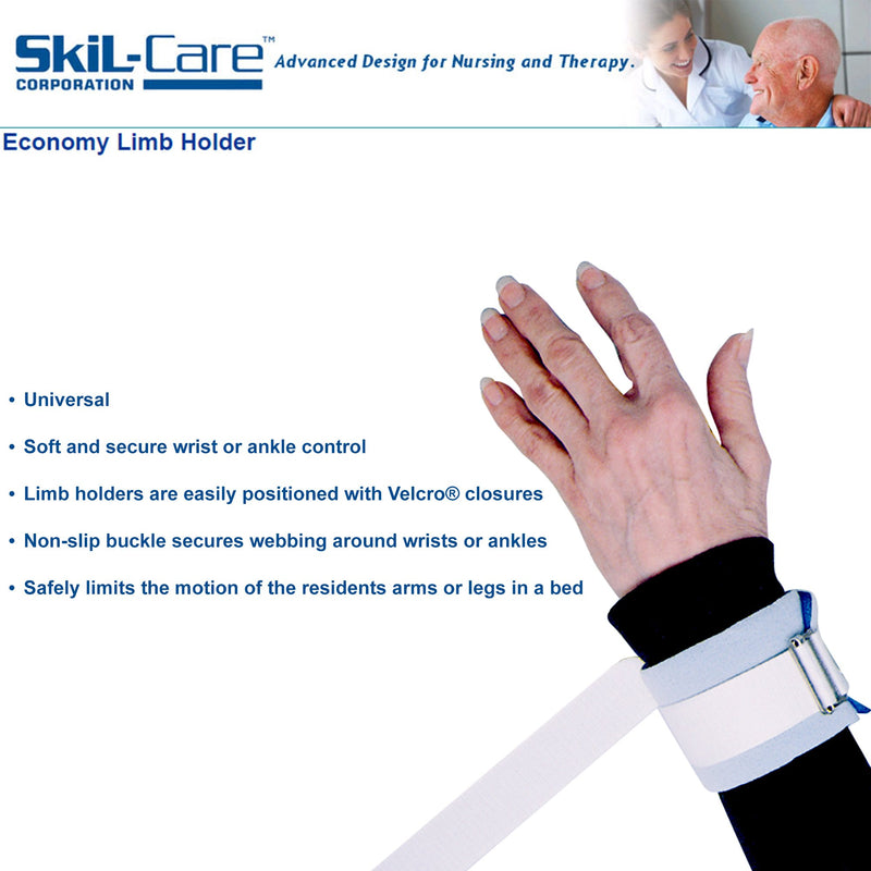 SkiL-Care™ Dispos-A-Cuff Ankle / Wrist Restraint, 1 Case of 36 (Restraints) - Img 4