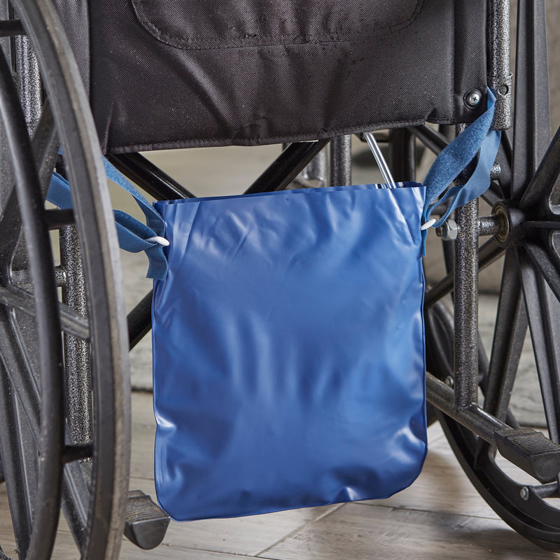 McKesson Urinary Bag Drainage Holder, Adjustable Straps, Navy Blue, 1 Case of 50 (Mobility) - Img 9