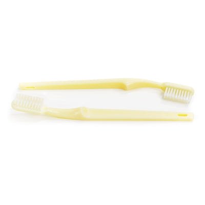 McKesson Toothbrush, Ivory, Adult Medium, 1-1/16" x 3/8" Head, 1/2" x 5-7/8" Handle, 1 Box of 144 (Mouth Care) - Img 2