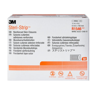 3M™ Steri-Strip™ Skin Closure Strip, 1/4 X 4 Inch, 1 Box of 50 (Skin Closure Strips) - Img 2