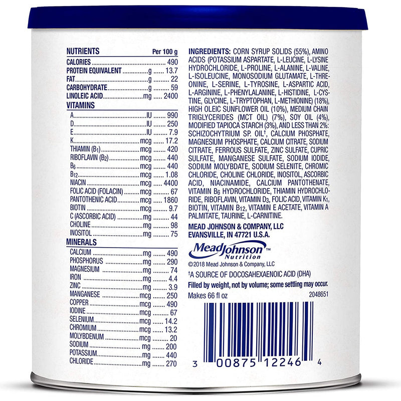 PurAmino™ Jr Pediatric Formula, 14.1 oz. Can, 1 Each () - Img 3