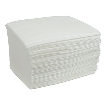 Curity™ Nonwoven White Washcloth, 1 Case of 500 (Washcloths) - Img 1