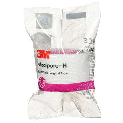 3M™ Medipore™ H Medical Tape, 1 Inch x 2 Yard, 1 Case of 72 (General Wound Care) - Img 3