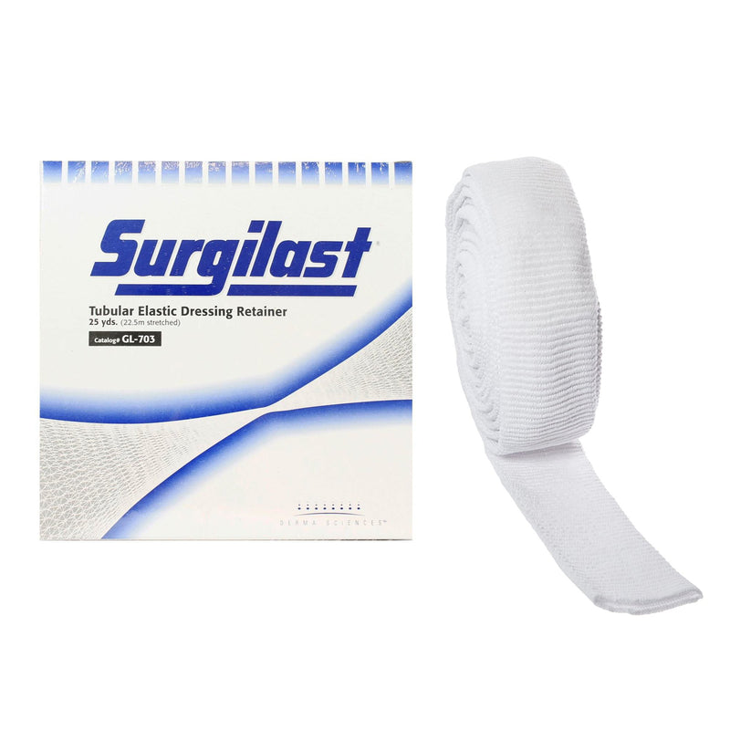 Surgilast® Elastic Net Retainer Dressing, Size 3, 25 Yard, 1 Box (General Wound Care) - Img 1