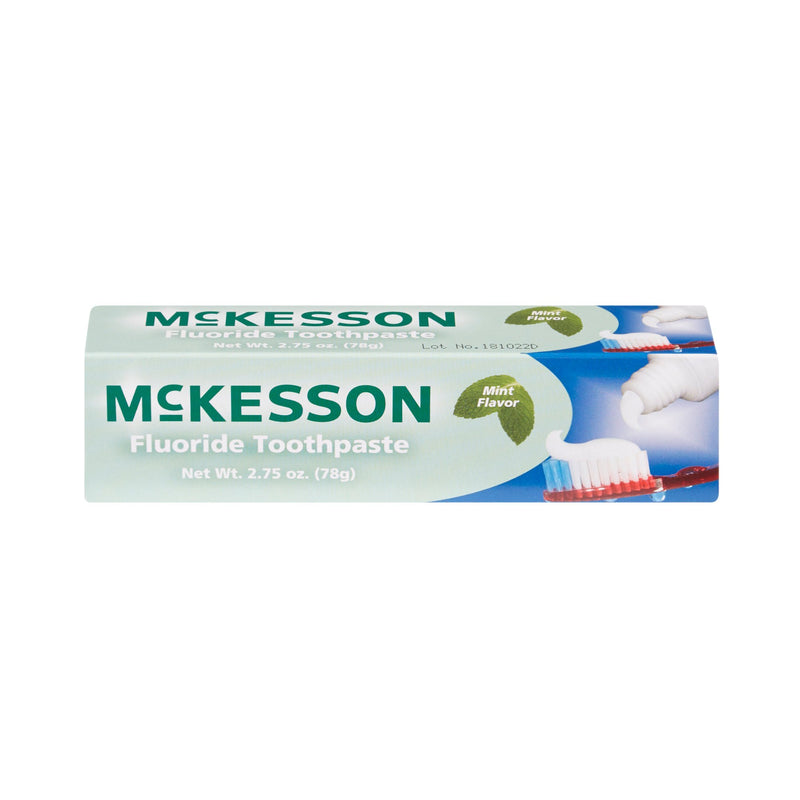 McKesson Toothpaste, Mint Flavor, Tube, 2.75 oz, 1 Case of 144 (Mouth Care) - Img 2