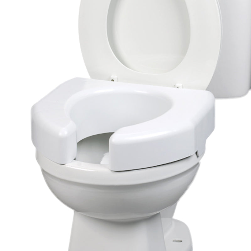 Maddak Basic Open Front Elevated Toilet Seat, 1 Each (Raised Toilet Seats) - Img 3