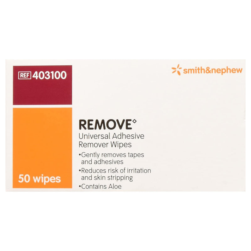 Remove™ Adhesive Remover, 2½ x 2½ Inch Wipe, 1 Case of 1000 (General Wound Care) - Img 3