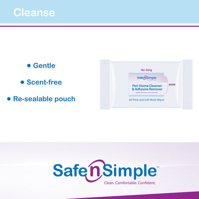 Safe n Simple Adhesive Remover Wipes, 1 Case of 600 (General Wound Care) - Img 9