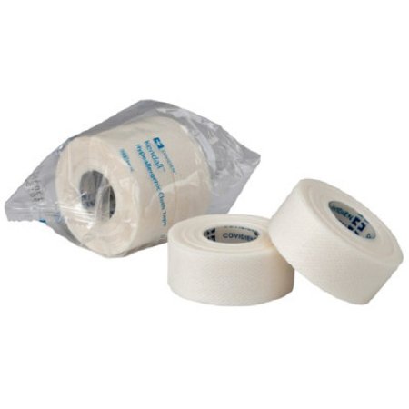 Kendall™ Hypoallergenic Cloth Medical Tape, 2 Inch x 10 Yard, White, 1 Case of 12 (General Wound Care) - Img 1