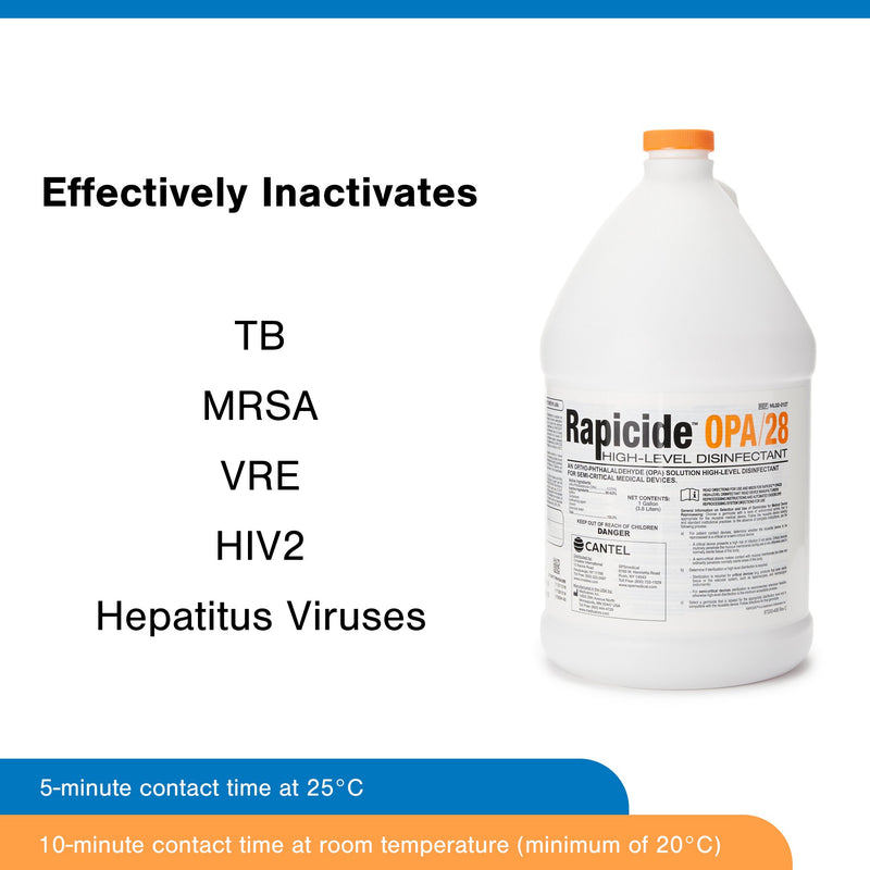 Rapicide® OPA/28 High Level Disinfectant, 1 Each (Cleaners and Solutions) - Img 4