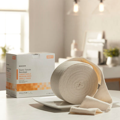 McKesson Elastic Tubular Support Bandage, 3-1/2 Inch x 11 Yard, 1 Box (General Wound Care) - Img 6