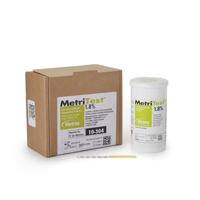 MetriTest™ 1.8% Glutaraldehyde Concentration Indicator, 1 Case of 120 (Cleaners and Solutions) - Img 1
