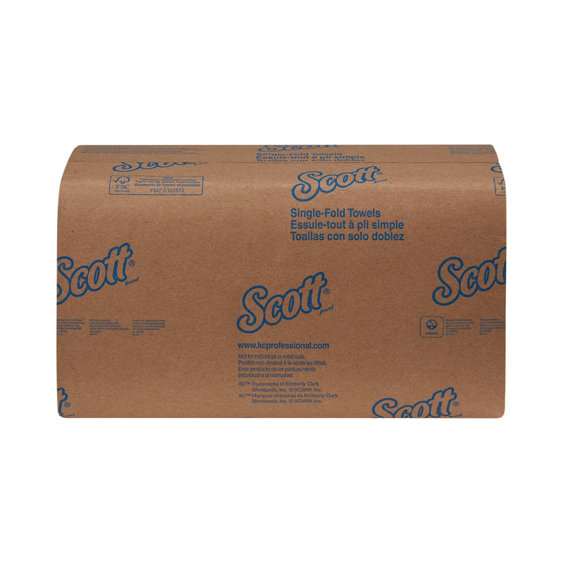 Scott Paper Towel, Single-Fold, 9.3" x 10.5", 1 Case of 16 (Paper Towels) - Img 2