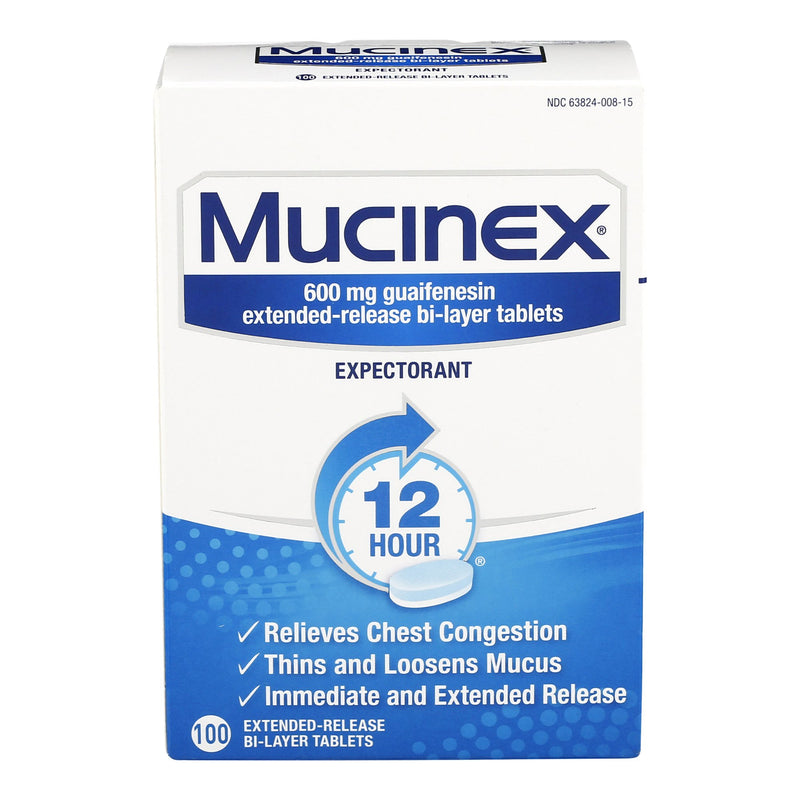 Mucinex® Guaifenesin Cold and Cough Relief, 1 Bottle (Over the Counter) - Img 2