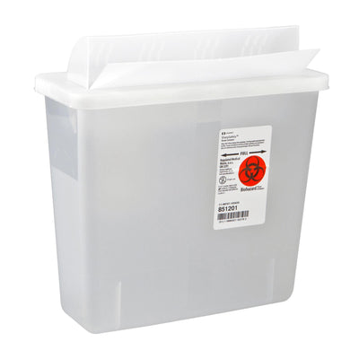 In-Room™ Multi-purpose Sharps Container, 1-1/4 Gallon, 11 x 10¾ x 4¾ Inch, 1 Case of 20 () - Img 1