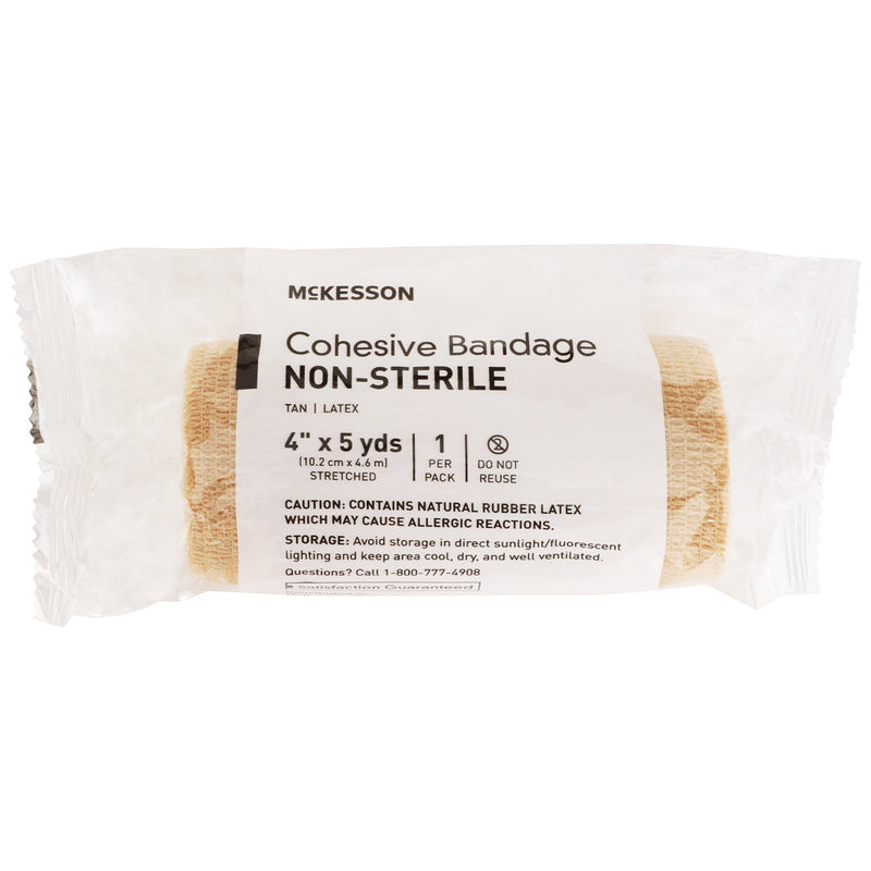 McKesson Self-adherent Closure Cohesive Bandage, 2 Inch x 5 Yard, 1 Pack