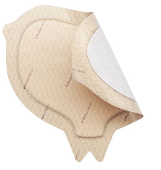 DRESSING, MEPILEX BORDER SACRUM 8.7"X9.8" (10/BX 4BX/CS) (Advanced Wound Care) - Img 1