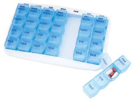 Apex-Carex® MediChest™ Pill Organizer, 1 x 5-1/4 x 8-13/50 Inch, 1 Each (Pharmacy Supplies) - Img 1