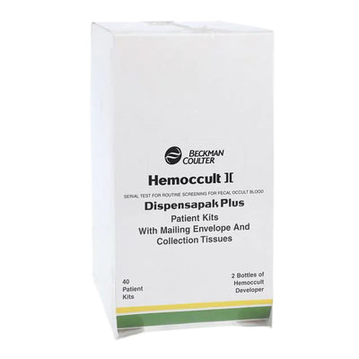 Hemoccult II® Dispensapak™ Plus Colorectal Cancer Screening Rapid Test Kit, 1 Box of 40 (Test Kits) - Img 1