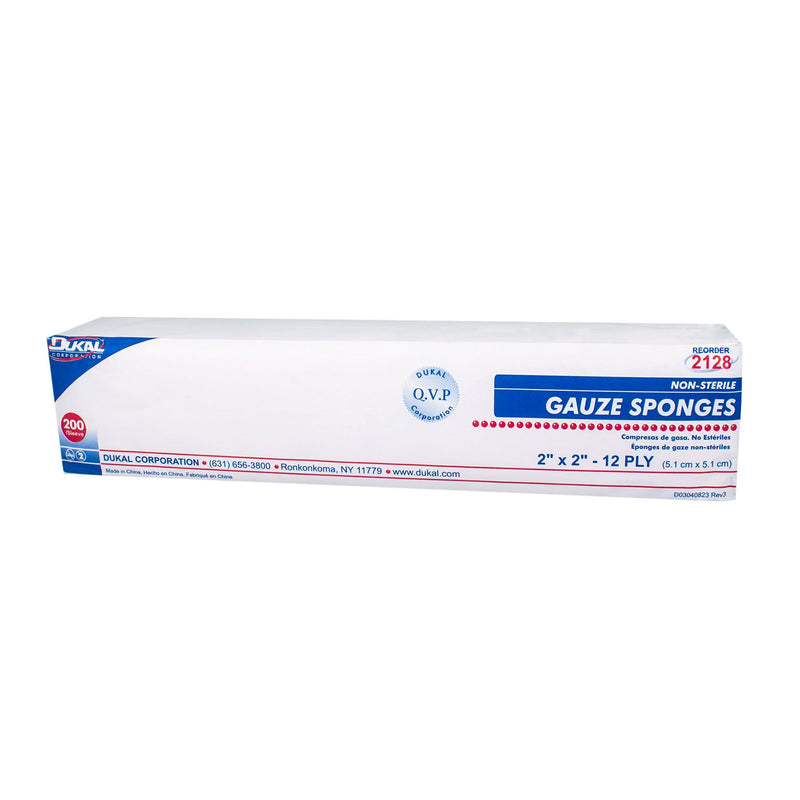 Dukal™ NonSterile Gauze Sponge, 2 x 2 Inch, 1 Case of 8000 (General Wound Care) - Img 2