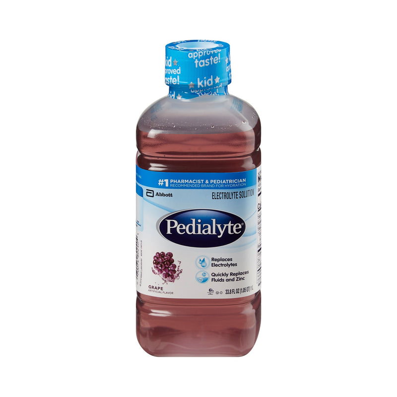 Pedialyte® Grape Oral Electrolyte Solution, 1 Liter, 1 Each () - Img 1