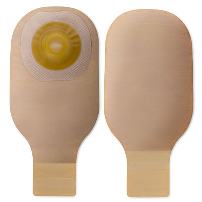 Premier™ One-Piece Drainable Beige Colostomy Pouch, 12 Inch Length, 1 Inch Stoma, 1 Box of 5 (Ostomy Pouches) - Img 1