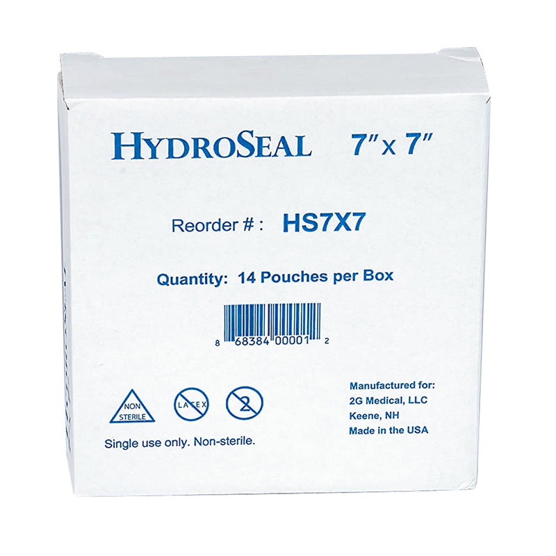 HydroSeal Wound Protector, Clear, 7 x 7 inch, Disposable, 1 Box of 14 (General Wound Care) - Img 3