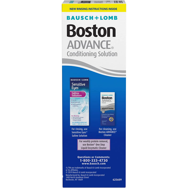 Boston Advance® Conditioning Contact Lens Solution, 1 Each (Over the Counter) - Img 7