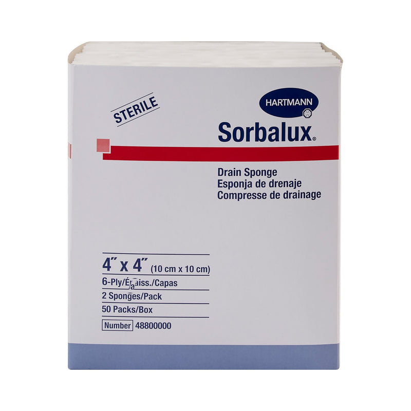 Sorbalux® Drain Sponge, 4 x 4 Inch, 1 Case of 300 (General Wound Care) - Img 9