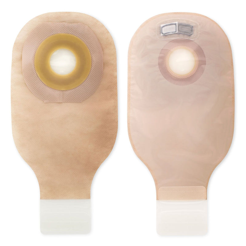 Premier™ One-Piece Drainable Transparent Ostomy Pouch, 12 Inch Length, Up to 2½ Inch Stoma, 1 Box of 10 (Ostomy Pouches) - Img 1