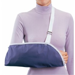 ProCare® Unisex Cotton / Polyester Arm Sling, Medium, 1 Each (Immobilizers, Splints and Supports) - Img 1