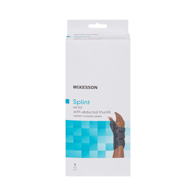 McKesson Right Wrist Splint with Abducted Thumb, Medium, 1 Each (Immobilizers, Splints and Supports) - Img 2