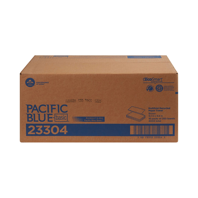 Pacific Blue Basic™ Paper Towel, 250 per Pack, 16 Packs per Case, 1 Case of 16 (Paper Towels) - Img 3