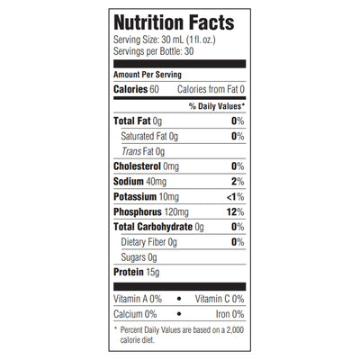 ProSource NoCarb™ Concentrate Protein Supplement, 32-ounce Bottle, 1 Case of 4 (Nutritionals) - Img 4