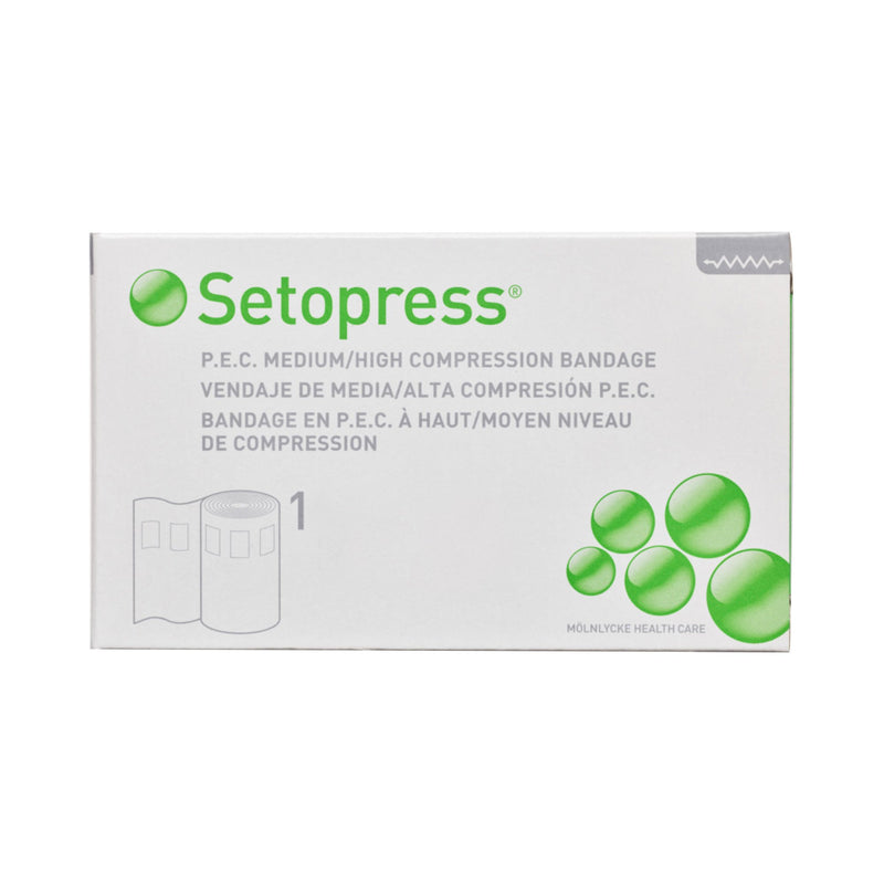 Setopress® Safety Pin Closure Compression Bandage, 4 Inch x 4 Yard, 1 Each (General Wound Care) - Img 2