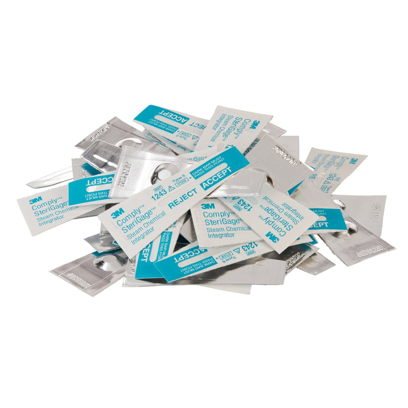 3M™ Comply™ SteriGage Chemical Integrator, Steam, 1 Bag (Sterilization Indicators) - Img 5