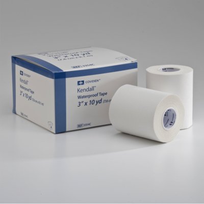 Kendall™ Cloth Medical Tape, 1/2 Inch x 10 Yard, White, 1 Case of 288 (General Wound Care) - Img 1