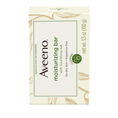 Aveeno® Moisturizing Cleansing Bar, 3.5 oz., 1 Case of 24 (Skin Care) - Img 1