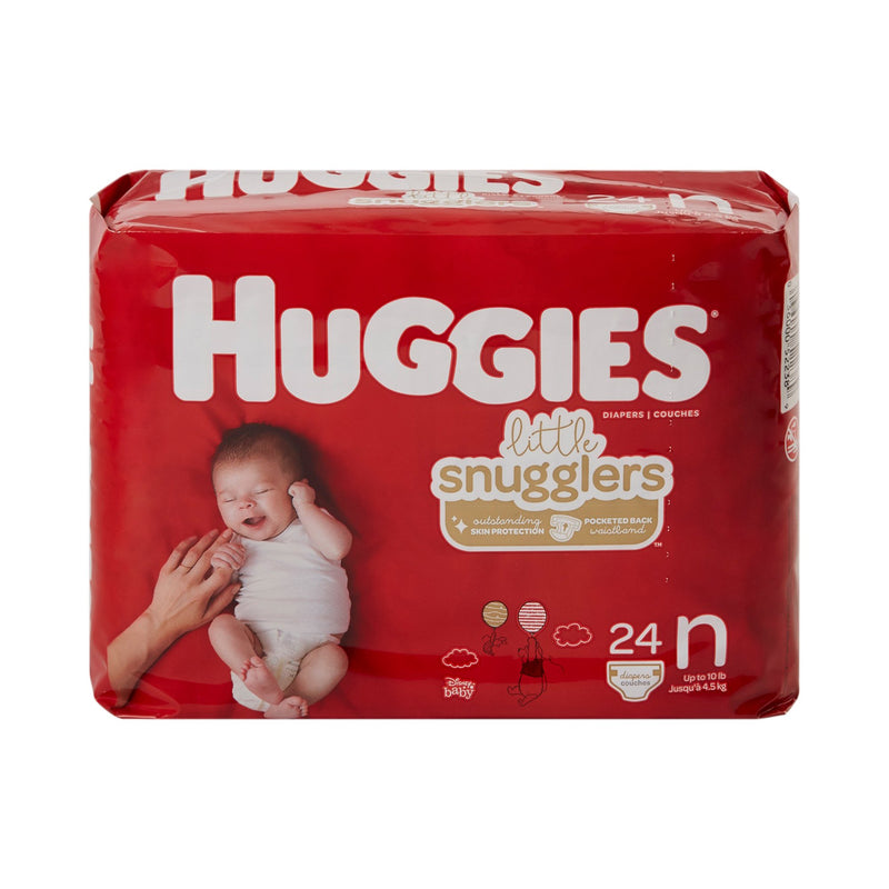 Huggies® Little Snugglers Diaper, Newborn, 1 Pack of 24 () - Img 2