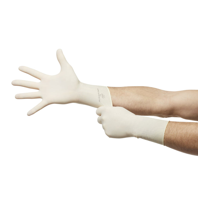 Protexis™ PI Classic Polyisoprene Surgical Glove, Size 7, Ivory, 1 Box of 50 () - Img 4