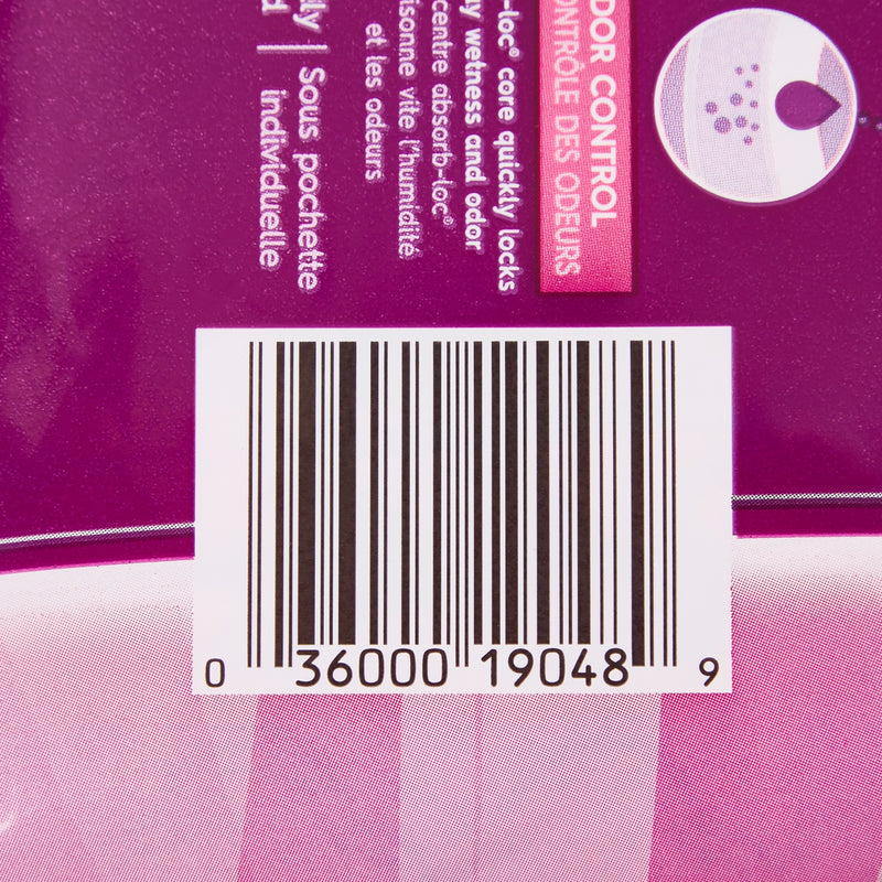 Poise Bladder Control Pads, Disposable, Heavy Absorbency, Regular Length, 3" x 11", Adult Female, Absorb-Loc Core, 1 Case of 84 () - Img 4