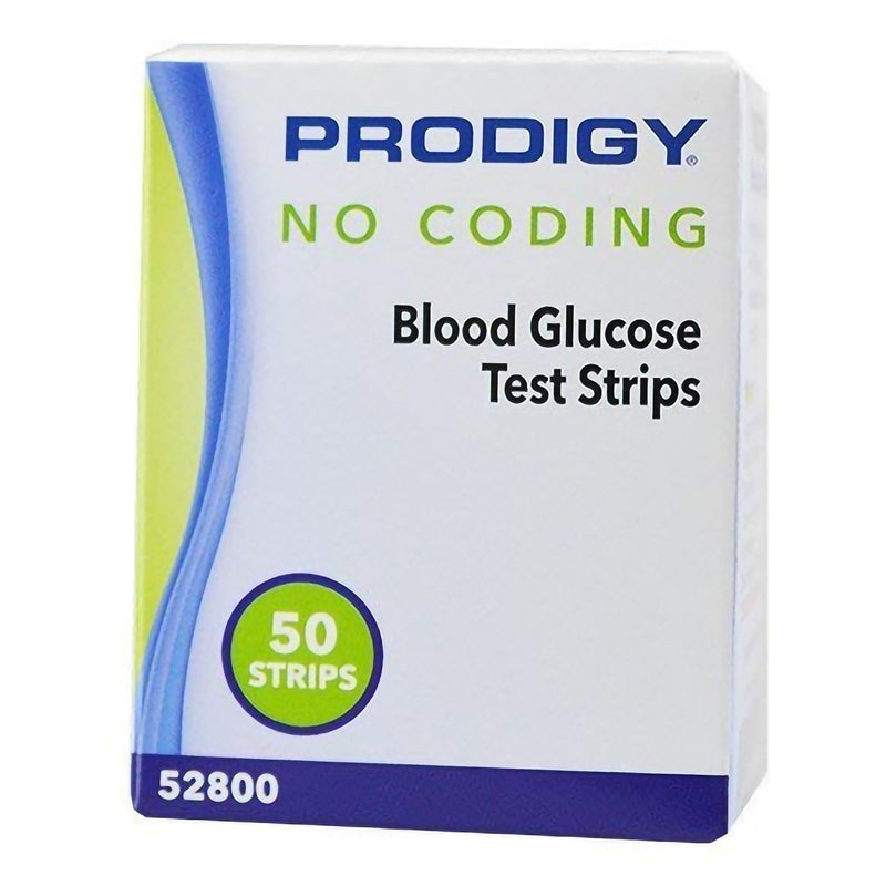 Prodigy® Blood Glucose Test Strips, 1 Box of 50 (Diabetes Monitoring) - Img 3