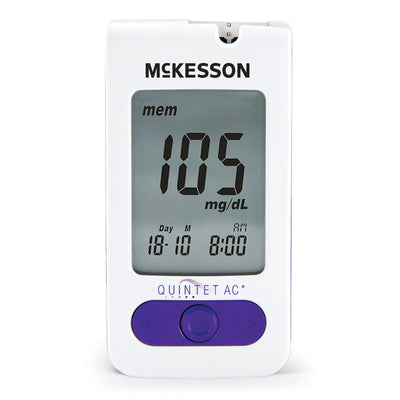 McKesson Quintet AC® Blood Glucose Monitoring System, 1 Each