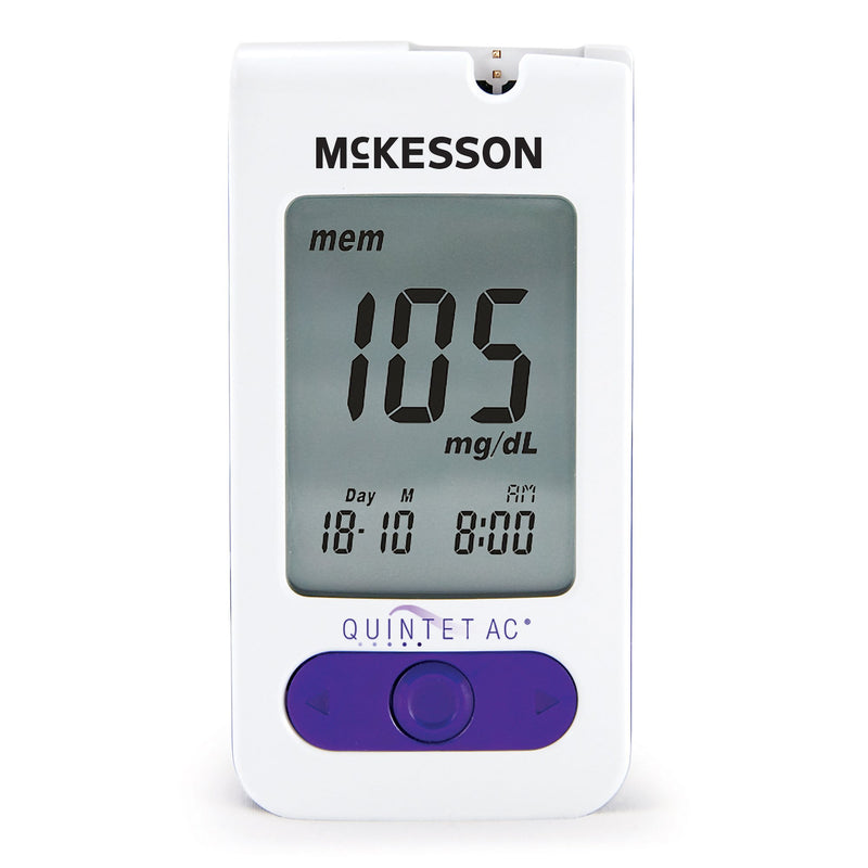 McKesson Quintet AC® Blood Glucose Monitoring System, 1 Each