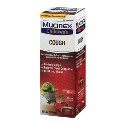 Mucinex® Max Children's Cold and Cough Relief, 4-ounce Bottle, 1 Each (Over the Counter) - Img 3