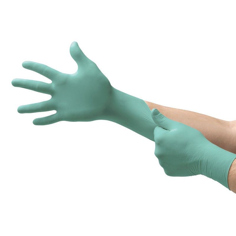 NeoPro® Polychloroprene Exam Glove, Large, Green, 1 Box () - Img 2